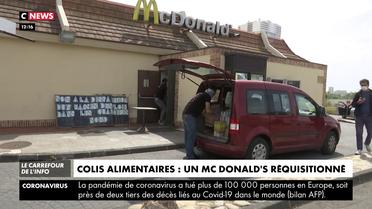 Un restaurant McDonald's réquisitionné pour des repas solidaires