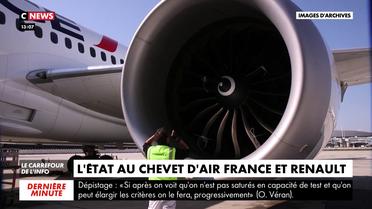Coronavirus : l'Etat au chevet d'Air France et Renault