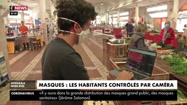 Cannes expérimente un système de contrôle du port du masque par caméra