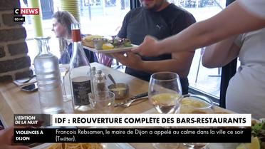 Ile-de-France : les bars et restaurants ouvrent leurs intérieurs