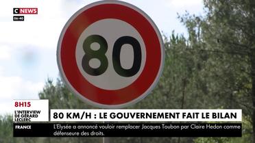 80 km/h : le gouvernement fait le bilan