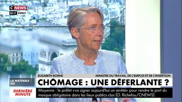 Elisabeth Borne, ministre du Travail, de l’Emploi et de l’Insertion :  «La priorité absolue c’est l’emploi, et notre objectif c’est qu’aucun Français ne reste sur le bord de la route» #LaMatinale