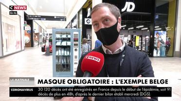Masque obligatoire : l'exemple belge