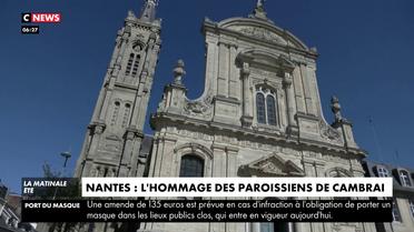 Nantes : l'hommage des paroissiens de Cambrai
