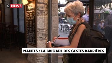 Nantes : la brigade des gestes barrières