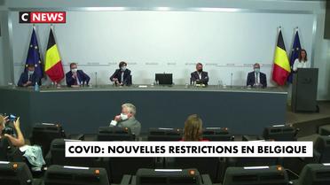 Covid : nouvelles restrictions en Belgique