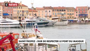 A Saint-Tropez, difficile de faire respecter les gestes barrières