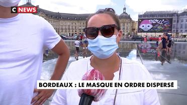 Bordeaux : le masque en ordre dispersé