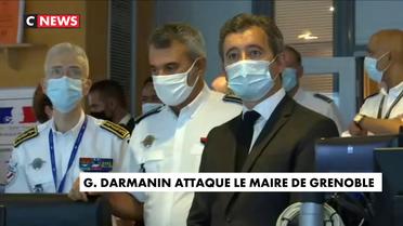 Insécurité : Gérald Darmanin attaque le maire de Grenoble