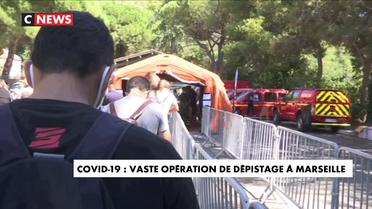 Covid-19 : vaste opération de dépistage à Marseille