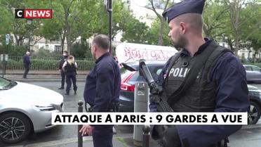 Attaque à Paris : 9 gardes à vue