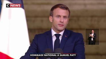 Emmanuel Macron : «Samuel Paty fut tué parce que les islamistes veulent notre futur»
