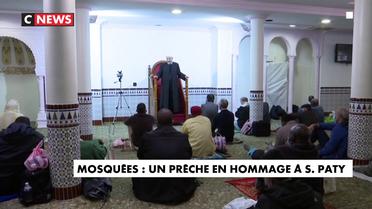 Mosquées : un prêche en hommage à Samuel Paty