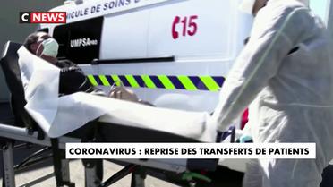 Coronavirus : reprise des transferts de patients pour soulager les hôpitaux