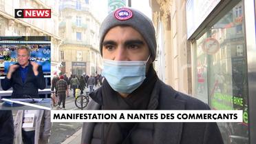 Nantes : les restaurateurs et leurs fournisseurs ont manifesté pour se faire entendre