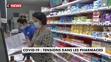 Covid-19 : la tension dans les pharmacies en hausse