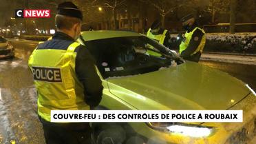 Couvre-feu : des contrôles de police à Roubaix