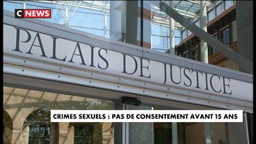 Crimes sexuels : le gouvernement affiche son objectif d'un non-consentement avant 15 ans