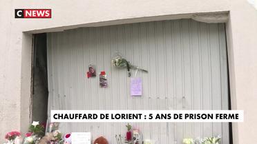 Chauffard de Lorient : 5 ans de prison ferme