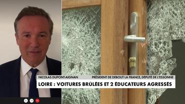 Nicolas Dupont-Aignan : «Il faut arrêter avec l’angélisme du système pénal français, paralysé devant des mineurs ultraviolents»