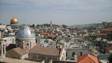 Une vue de Jérusalem.