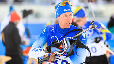 Quentin Fillon Maillet a décroché une quatrième médaille en autant de courses.