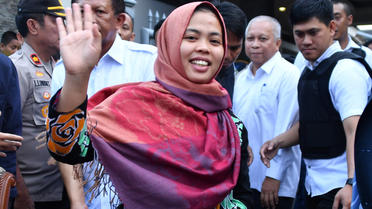 Siti Aisyah est libre de retourner dans son pays, l'Indonésie.
