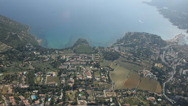 Une vue aérienne de La Ciotat. 