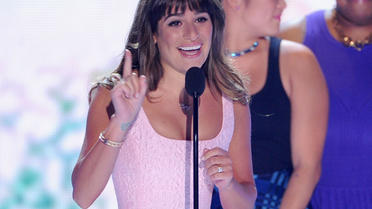 Lea Michele à la cérémonie des Teen Choice Awards le 11 août 2013