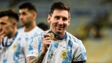 Lionel Messi a remporté son premier titre avec l'Argentine.