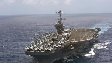 La marine américaine est la plus grande force navale du monde. [AFP PHOTO / US NAVY/MC3 ADELOLA TINUBU]