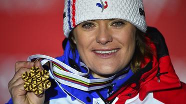 Marion Rolland va étrenner son titre de championne du monde de descente ce week-end à Méribel.