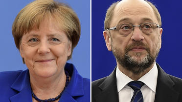 Le leader du SPD Martin Schulz est le seul espoir de la chancelière Angela Merkel pour former une coalition.