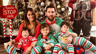 Lionel Messi a passé les fêtes en Argentine, avec sa famille.