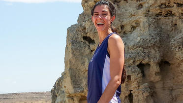 Cette photo prise en avril 2014 montre l'astrophysicienne britannique Natalie Christopher, dont le corps a été retrouvé dans un ravin de l'île grecque d'Ikaria le 7 août 2019, deux jours après sa disparition.