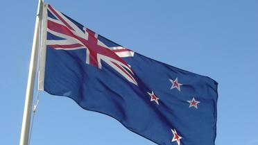 Le drapeau de la Nouvelle-Zélande mélange l'Union jack et une figuration représentant la constellation d'étoile Croix du Sud.[CC / Tākuta]