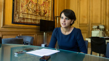 La ministre de l'Education nationale, Najat Vallaud-Belkacem.