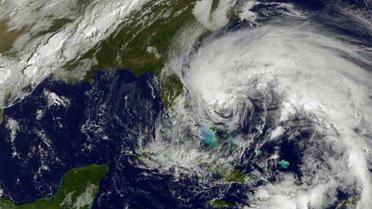 L'ouragan Sandy a violemment frappé la côte est américaine en octobre 2012
