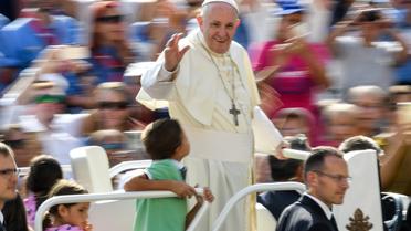 Le Pape François, ici sur la place Saint-Pierre de Rome, est attendu mercredi 6 septembre à Bogota.
