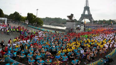 La course partira du pont d'Iéna, à Paris.