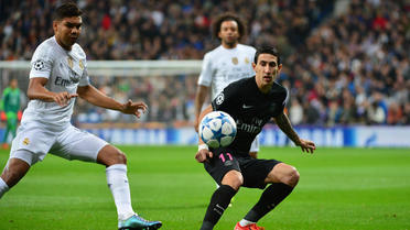 Angel Di Maria et les Parisiens vont affronter le Real Madrid, double tenant du titre, en 8e de finale.