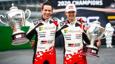 Sébastien Ogier a décroché, avec son copilote Julien Ingrassia, un 7e titre de champion du monde des rallyes.