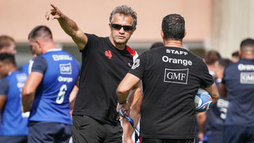 Fabien Galthié a tenu des propos musclés à l’encontre de jeunes joueurs du Stade Français.