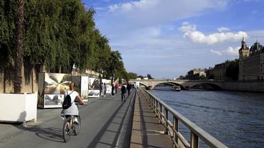 Les voies sur berge, rive droite, n’ont pas rouvert aux voitures depuis Paris Plages, cet été.