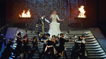 Taylor Swift lors de la cérémonie des Brit Awards le 20 février 2013