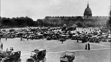 En 1914, environ 600 taxis avaient été mobilisés pour transportés les soldats.