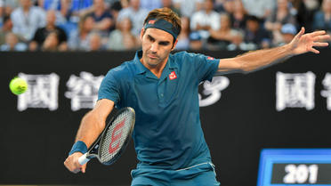 Roger Federer était double tenant du titre à Melbourne.