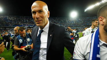Zinedine Zidane a permis au Real Madrid  de remporter la Liga pour la première fois depuis 2012.