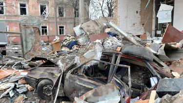 La ville de Kharkiv, a l'est de l'Ukraine, est la cible d'intense bombardements depuis plusieurs jours. 