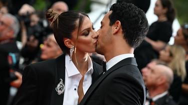 Iris Mittenaere and Diego El Glaoui in Cannes in 2022.